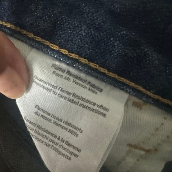 Carhartt Relaxed-Fit Carpenter Jeans 34x32 100% Cotton Denim | Workwear Classic - Picture 9 of 11